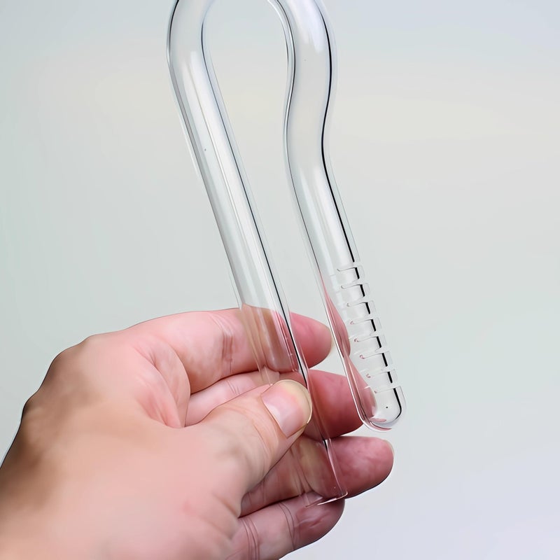 JARDLI Glass Mini Inflow Lily Pipe for Nano Aquarium Planted Tank (10mm for 3/8''(9/12mm) tubing) - Image 3